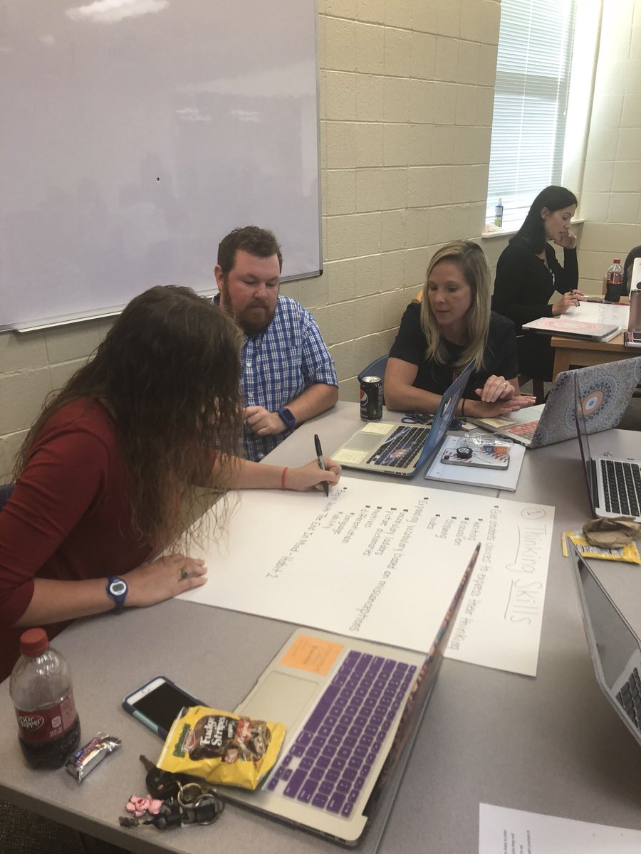 WillardPenny's tweet photo. Getting to know each other as we learn more about the innovative classroom that integrates inquiry-based learning in all content areas. #buildingcapacitywithin @MACSchools #MACSawesome #strongerPLNs https://t.co/dFxz7Nz5nj