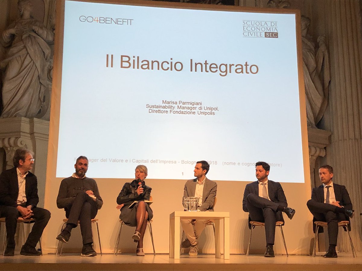 Unipol_PR's tweet photo. “Il #GruppoUnipol ha iniziato a occuparsi di rendicontazione non finanziaria nel 1994, redigendo il primo report di #sostenibilità nel 2010 con l’obiettivo di creare cultura” @CsrMarisa a #managervalore https://t.co/dcPjeKe3AI