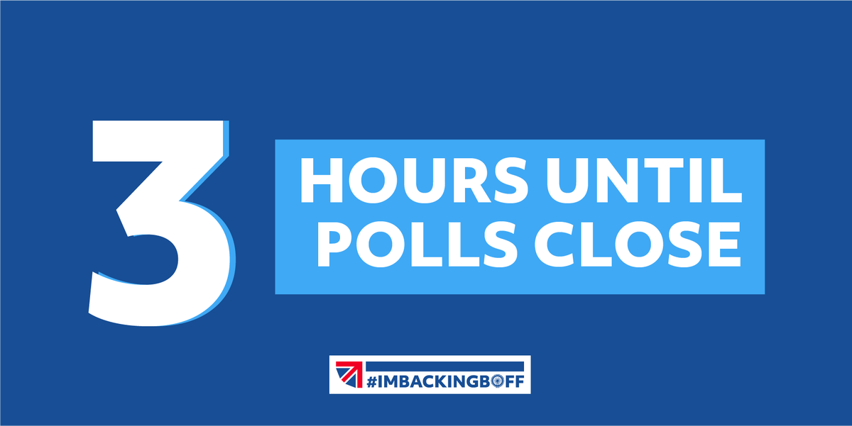 AndrewBoff's tweet photo. Just 3 hours left to cast your vote as a @LdnConservative member. 

If you still haven't voted but are eligible, click here to read my manifesto: https://t.co/AAmV6Vrn6G  

Thank you!

#ImBackingBoff https://t.co/3iu0p4lWMz
