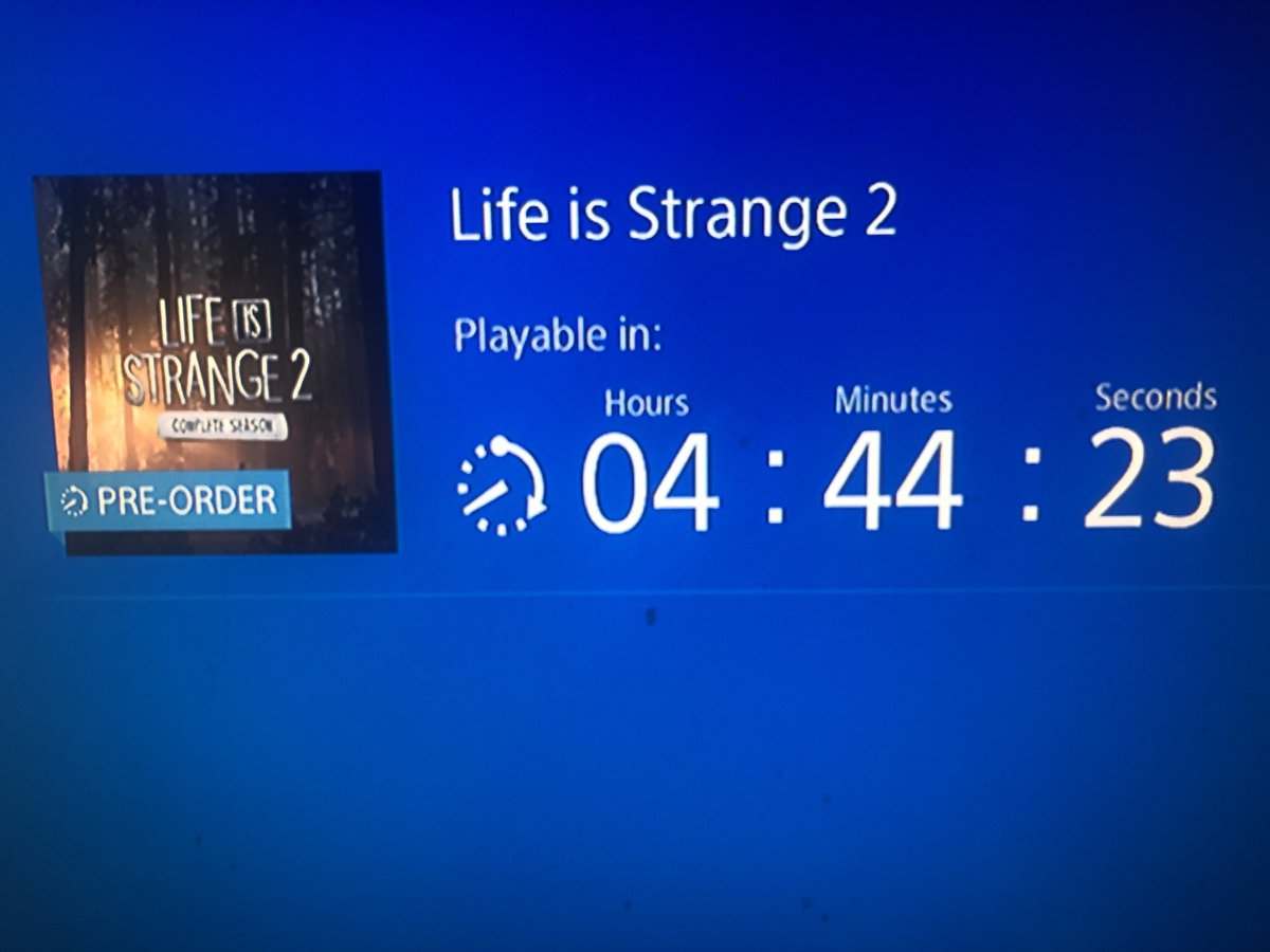 MsSaltyGiggles's tweet photo. Life is strange 2 count down! #Soon #SaltyStreams #LifeisStrange2 https://t.co/H9cGHR2a4O