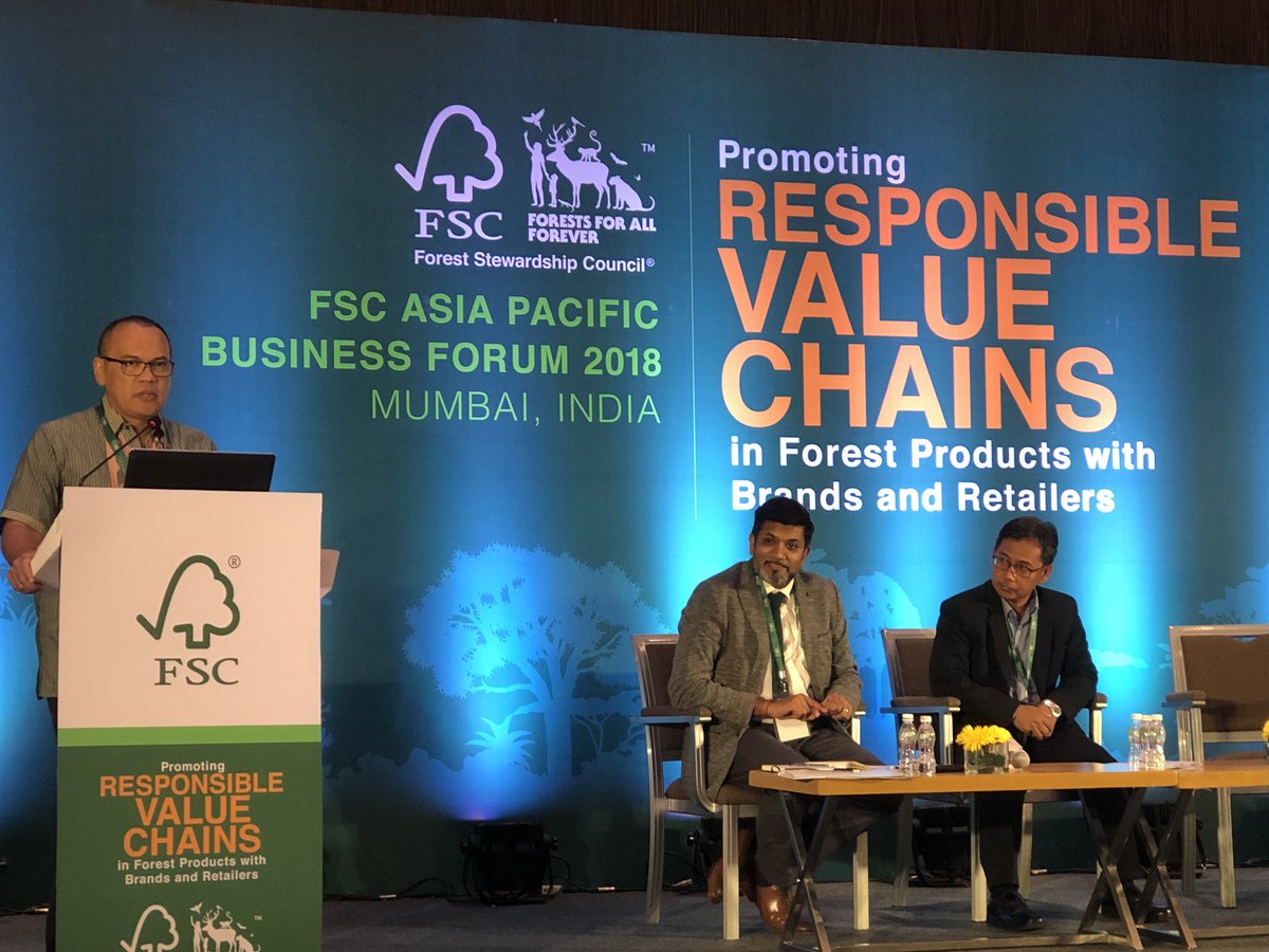 IndiaFsc's tweet photo. Muhammad Jasin, from PT Wijaya Sentosa (Indonesia) sharing his thoughts at FSC Asia Pacific Business Forum 2018.
@FSC_APAC @FSC_IC #FSCAPForum2018 https://t.co/k7EbA26Qwn