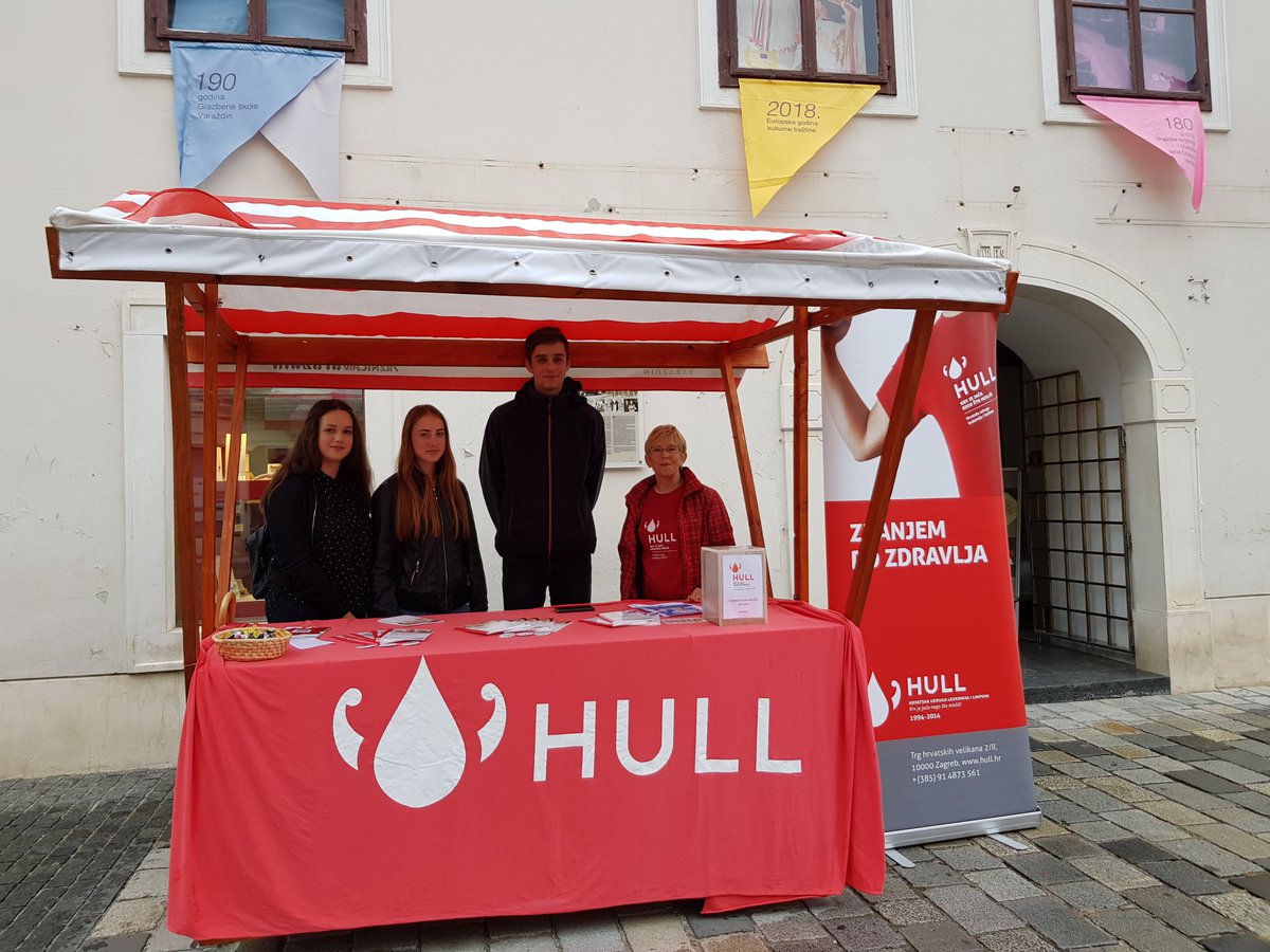 cmlnet's tweet photo. In #Croatia, HULL Association held an information booth and an empowerment meeting on their premises in Zagreb to mark #WCMLDay18 including topics as treatment and monitoring #TKIs, 1/2/3 lines treatment, side effects and #CML management.
#TodayTogether #ImprovingAccess https://t.co/fxHh37OxiM