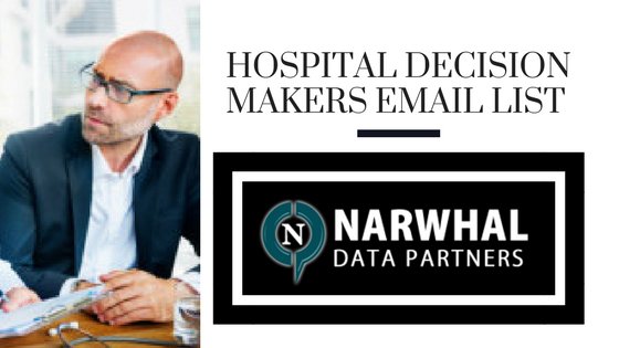NarwhalData's tweet photo. Hospital Decision Makers #Emails Lists | Qualified #Lists
https://t.co/SF0WYdBEo9 https://t.co/aYItZLS3Qp
