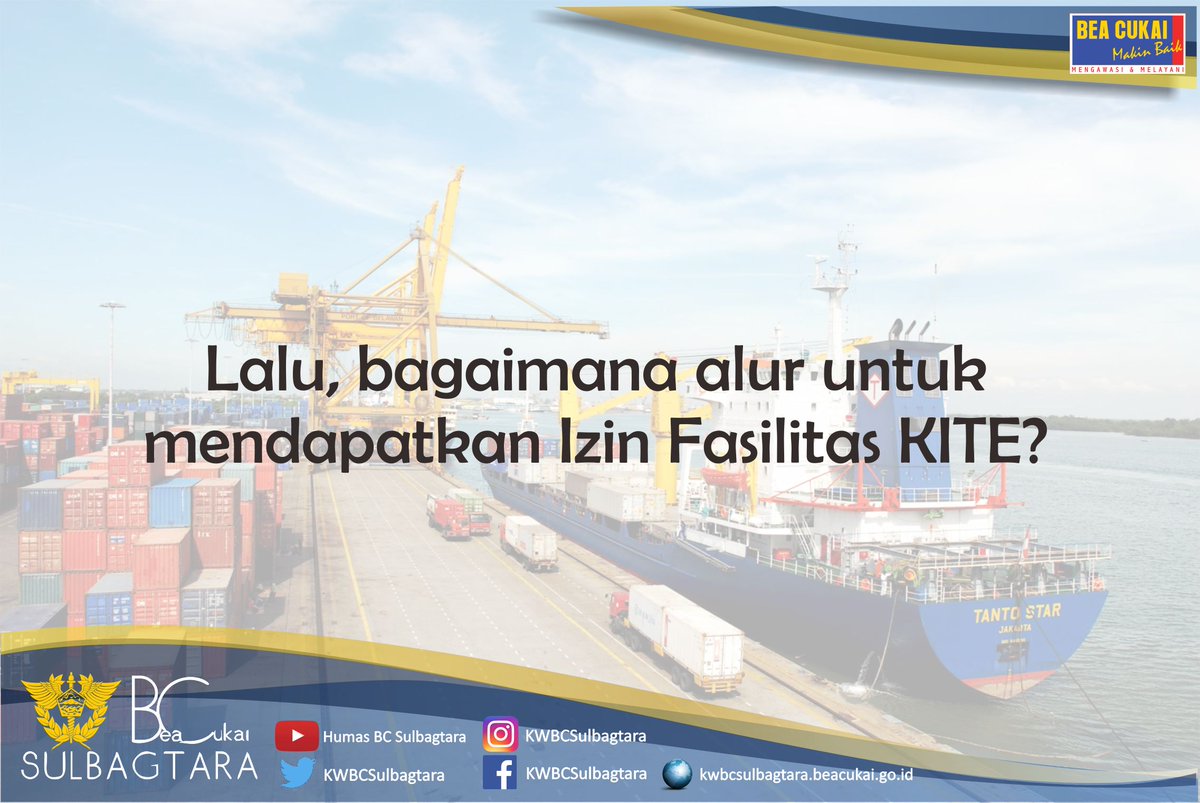 bcsulbagtara's tweet photo. Halo Sahabat BC!
Sahabat BC pasti udah sering denger istilah KITE kan? Sebenernya KITE itu apa sih?
Yuk sama sama cari tau! . .
#beacukairi
#kanwilbcsulbagtara
#beacukaimakinbaik
#SetiapKitaAdalahHumas
#PerizinanKITE
#eduBC https://t.co/zkBWjR8Qy1