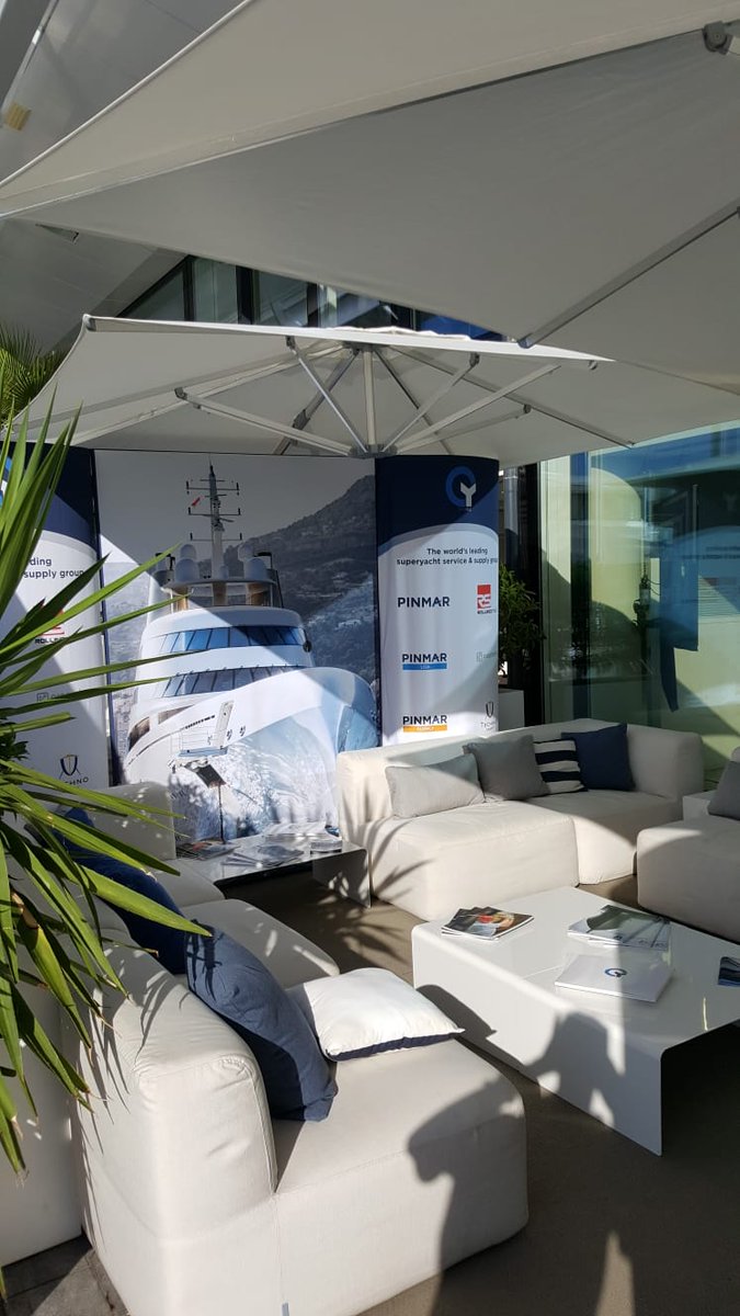 Rolling_Stock's tweet image. A place to meet, socialise and conduct business. The GYG Lounge is open at the Yacht Club de Monaco #MYS2018

Come and meet the Rolling Stock team on Quai Louis II, marina level of the Yacht Club de Monaco - we look forward to seeing you at the show!