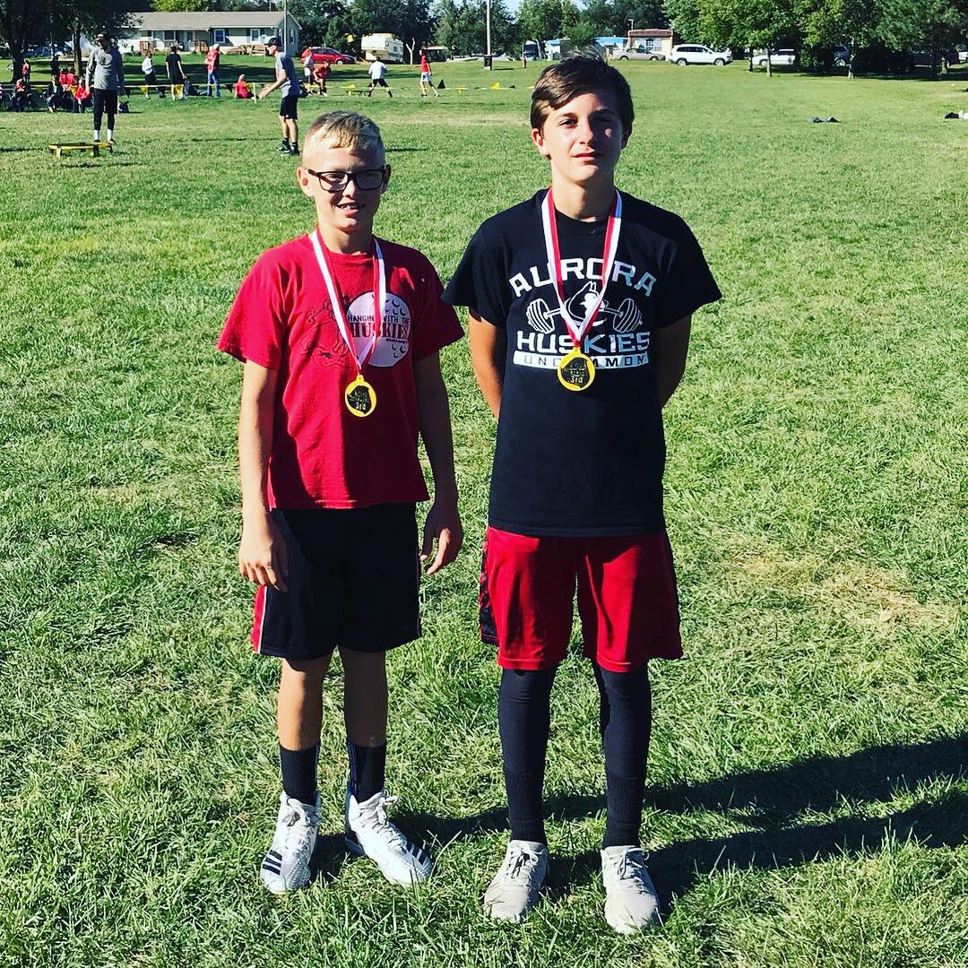 AuroraRoundnet's tweet photo. Intermediate and Youth Division Podium Pics from the #ATTD2018 Tourney. Only missing 2nd Place Intermediate (Chris &amp; John Helzer) &amp; 2nd Place Youth (Daniel H &amp; Brian D) #Spikeball #Roundnet #ATTD2018 https://t.co/19iJArietv