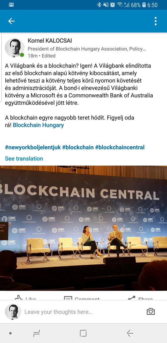 Blockchain Hungary tweet media