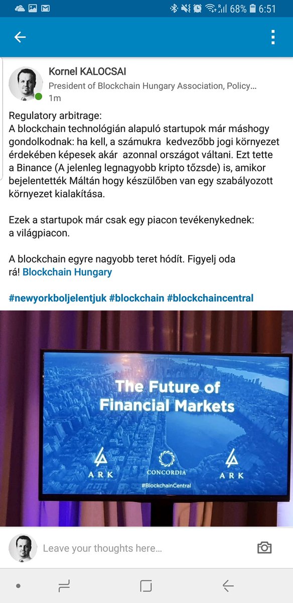 Blockchain Hungary tweet media