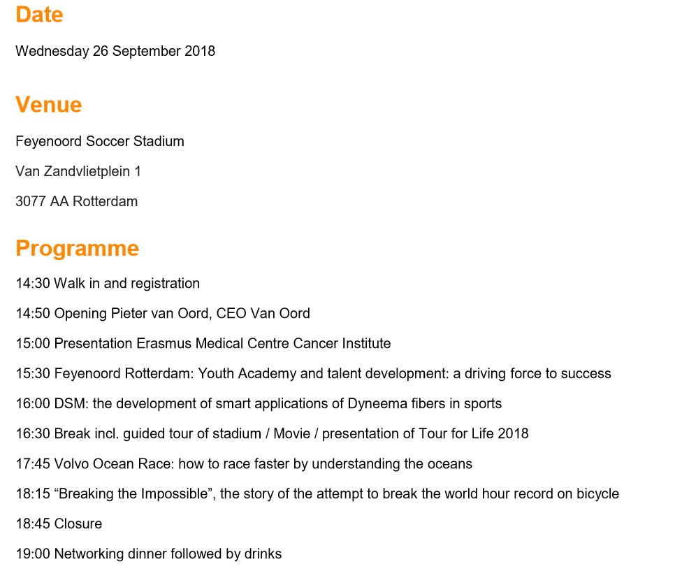 JvTeeffelen's tweet photo. Op naar @DeKuip om bij #VanOord seminar over Sport&amp;Technology te vertellen over #werelduurrecord en de aanval hierop van Amsterdammer @dbeukeboom. Ik zal het laatste nummer van zijn playlist in #Aguascalientes maar niet laten horen. #ditismijnclub #breakingtheimpossible https://t.co/B85j7gbL4P