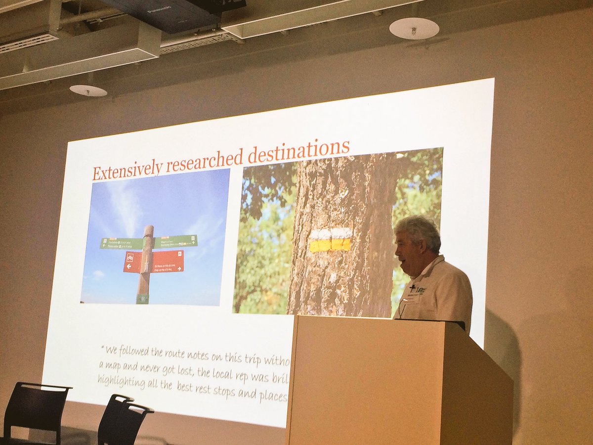 Si_Leeming's tweet photo. Andrew Appleyard from @ExodusTravels explains cycling and walking holidays are seeing massive growth, especially with the trade. They also spend good money https://t.co/mMEvnOcAMv