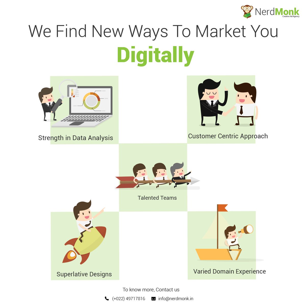 nerdmonkagency's tweet photo. We Find New Ways To Market You Digitally.
E-mail: info@nerdmonk.in⠀⠀⠀
.⠀⠀⠀
.⠀⠀⠀
.⠀⠀⠀
#NerdMonk #Creative #Design #BrandIdentity #Marketing #Business #Growth #Advertisement #Digital #Presence #Interaction #SocialMedia #Brand #Strategy #Facebook #Instagram #Twitter https://t.co/I7R4gVixf9