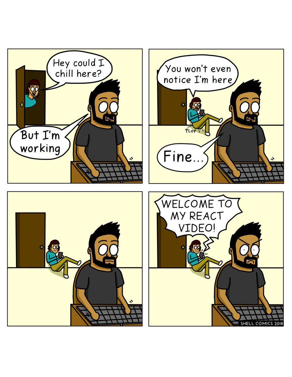 shell_comics's tweet image. USE. HEADPHONES.
.
.
.
#art #drawing #doodle #comic #shellcomics #funny #digitalcomic #series #comics #webcomic #webcomics #funnycomics #comicsofInstagram #instacomic #instacomics #comicart #comicstrip #digitalart #joke #headphones #react #reaction #reactvideo