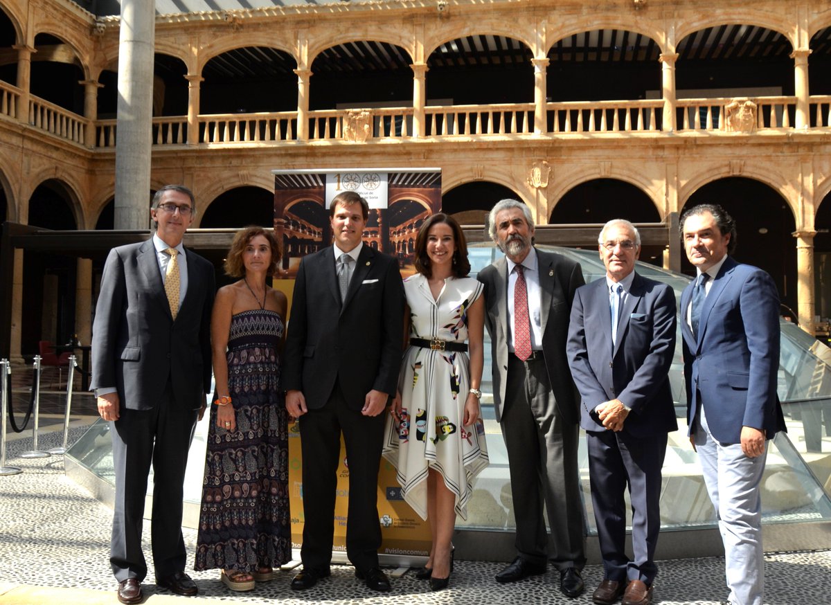 COFSoria's tweet photo. @COFSoria agradece a todos las entidades que han colaborado en los actos del Centenario del Colegio. Muchas gracias!! @portalfarma @ama_seguros @CinfaSalud @Cofares @BidaFarma @DatinzaSA @AH_Espana @Caja_Rural #CyndeaPharma https://t.co/1qGBnXIdlW