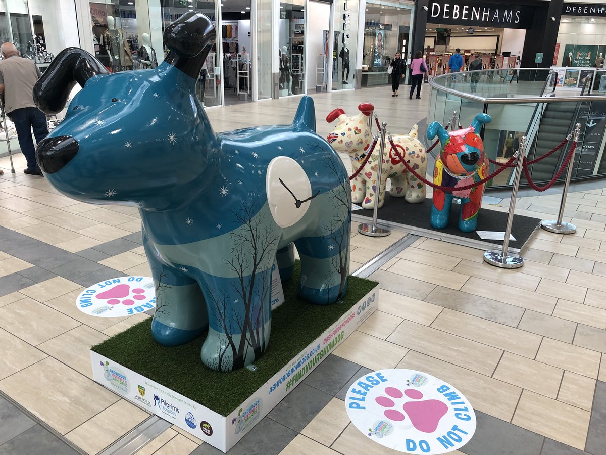 segullsfc's tweet photo. We’ve been hunting around Ashford looking for Snowdogs. This is a fantastic way of raising awareness and funds for a great cause that is The Pilgrims Hospice. Who can find any more? Here are just a few we’ve found, check out our Facebook and Instagram for more. #findyoursnowdog https://t.co/9Gd9JOj6Um