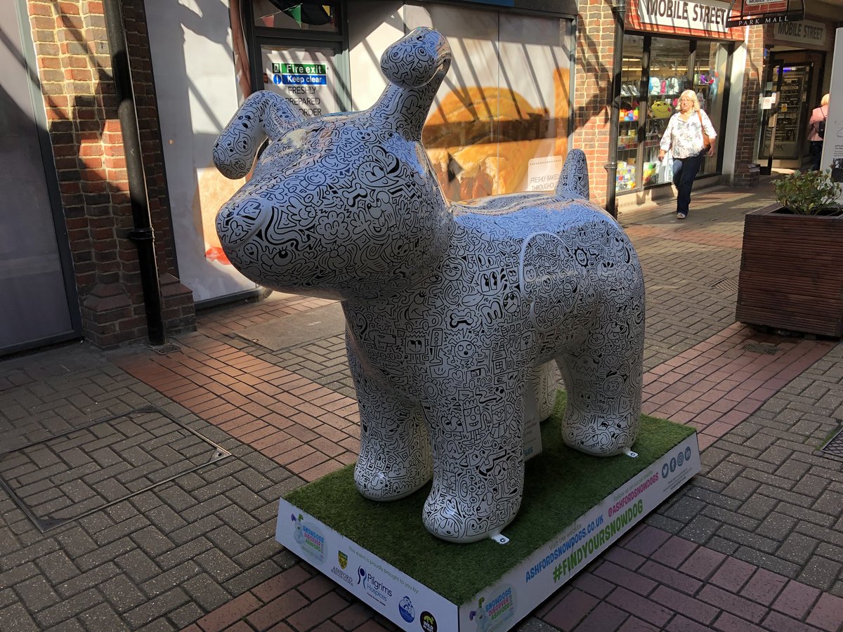 segullsfc's tweet photo. We’ve been hunting around Ashford looking for Snowdogs. This is a fantastic way of raising awareness and funds for a great cause that is The Pilgrims Hospice. Who can find any more? Here are just a few we’ve found, check out our Facebook and Instagram for more. #findyoursnowdog https://t.co/9Gd9JOj6Um