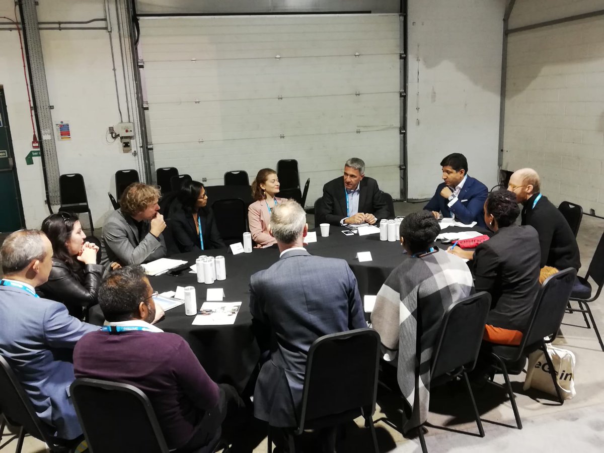AITechWorld's tweet photo. Constructive #ConnectedCity ecosystem discussion lead by Arun Dehiri from Red Dawn Consulting &amp; Jacques Letzelter from @Signifycompany happening in the roundtable meeting room. Make the most of your #Networking at #ConnectedWorld today https://t.co/PwR5DA3Roh