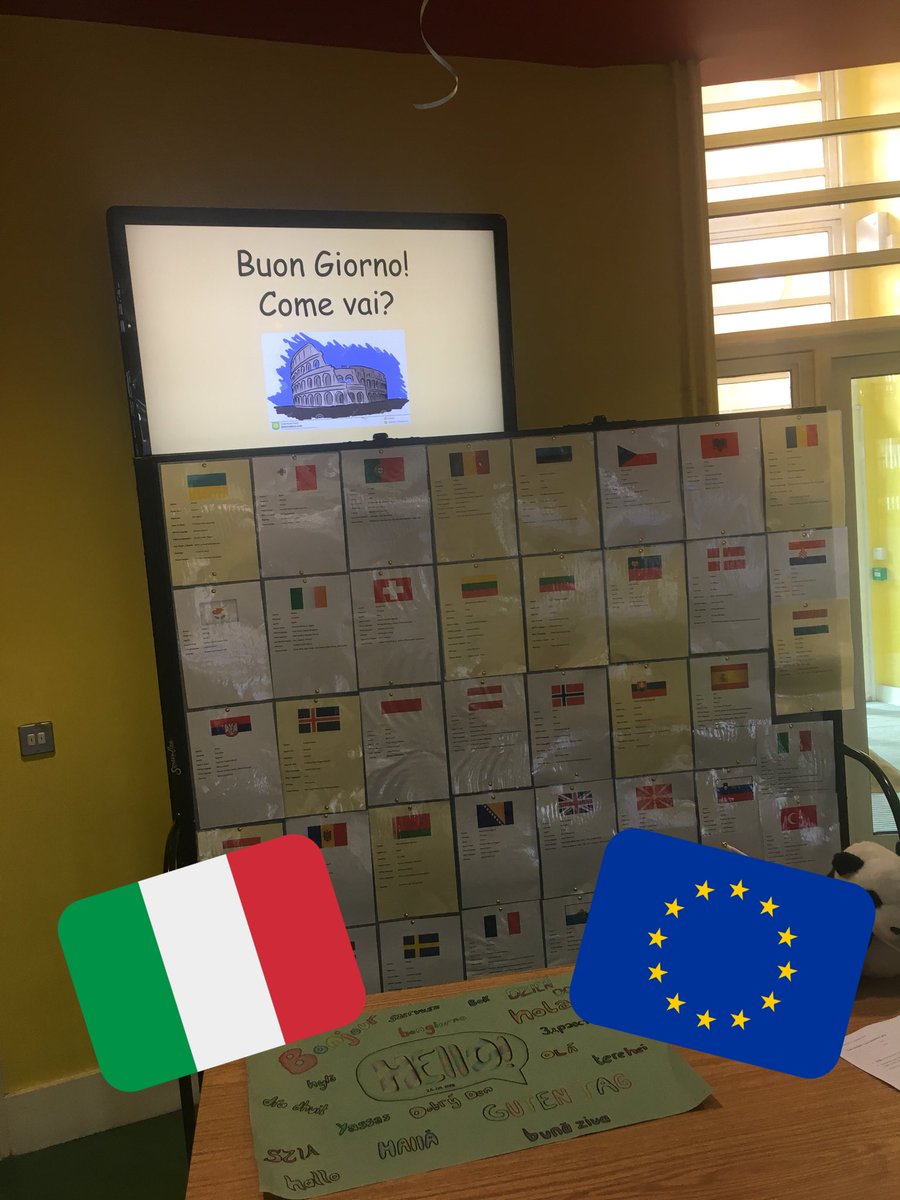 È arrivata! Buona giornata europea delle lingue a tutti!  #EuropeanDayofLanguages2018