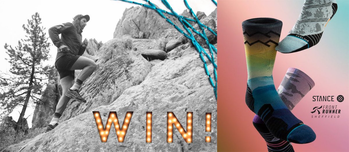 🎉 COMPETITION TIME  🎉

In celebration of the imminent <a href="/Sheffield101010/">Sheffield TenTenTen</a> we are giving away a pair of <a href="/stance/">Stance</a> running socks to two lucky lucky people!

Simply "like+RT" this post to be in with a chance of winning!

*entries close 6pm October 6th

#tententen #theuncommonthread