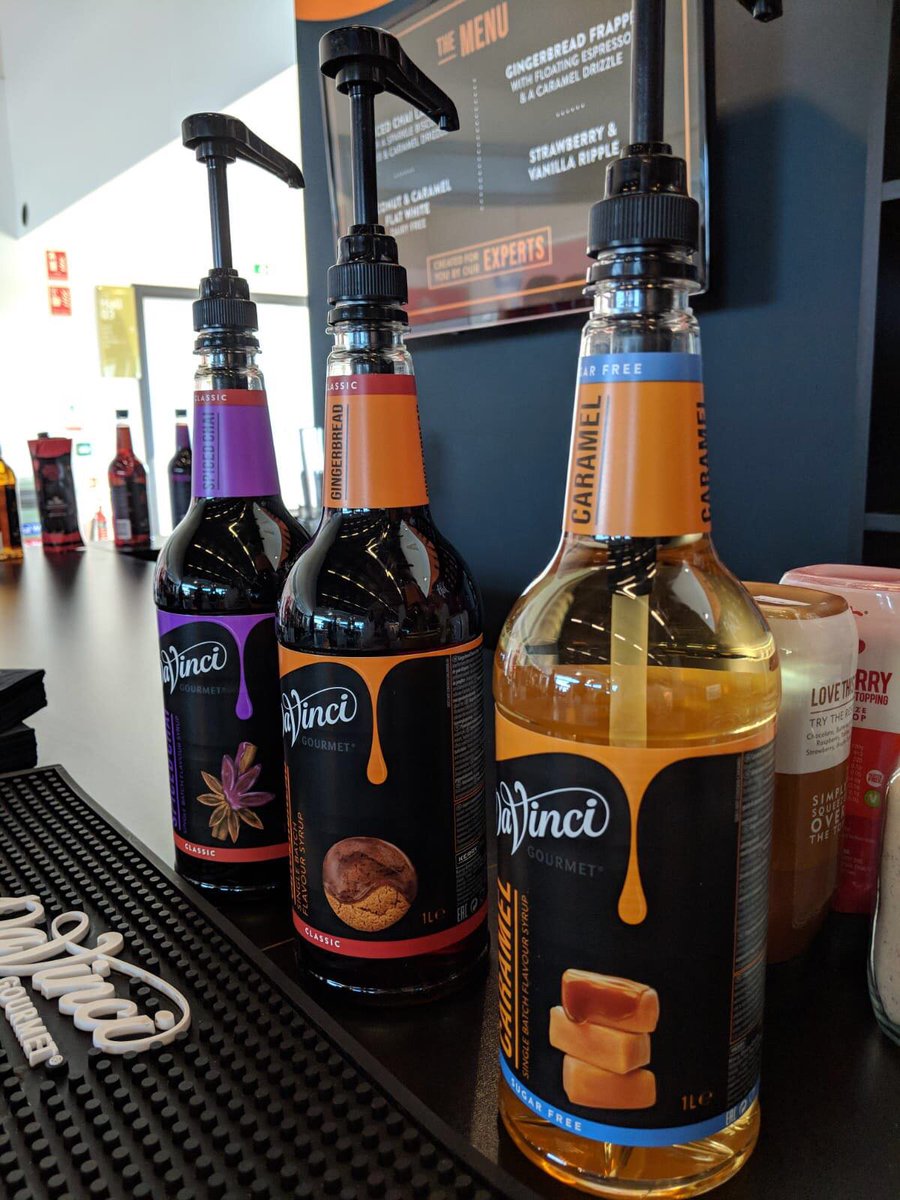 Our baristas are whipping up coffees and smoothies to suit all tastes at the @BookerWholesale Trade Show today. Fancy a Spiced Chai Latte with a sparkle biscuit crumb and caramel drizzle?  We'll be serving these and more - come over to our stand and say hello!
