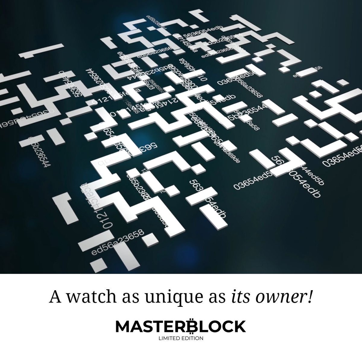 Masterblock_ch's tweet photo. Being a luxury watch fully created in the #blockchain implies that each piece has its own singular DNA

Each #MasterBlock will have its own unique Blockchain address!

#HODL your MasterBlock! 

#Crypto #cryptocurrencies #cryptowallet https://t.co/AOjnAevLVz