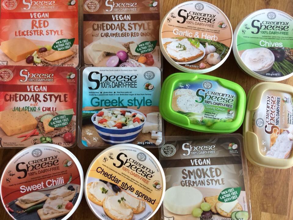 Just arrived at VW HQ!! Thanks so much to the generous folks at <a href="/ButeIslandFoods/">Sheese 🧀</a> for their donation to our raffle in aid of <a href="/wildlifeaid/">Wildlife Aid</a>. You guys rock! To have a chance to win this stash, get your raffle ticket at the event, County Hall Kingston this Saturday #veganprize