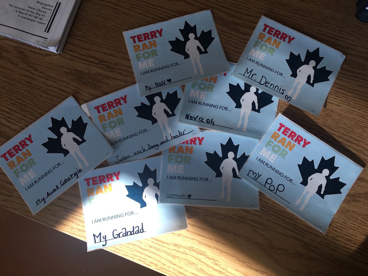 MsLeGrow5's tweet photo. Getting ready for our Terry Fox walk ❤️ #iamrunningfor... @paradiseelem @NLESDCA https://t.co/rx53hdymJx