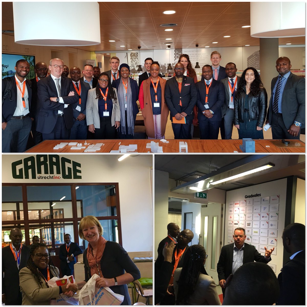Much inspiration @UtrechtInc for delegation from Angola today. Finishing a three day visit on entrepreneurship within education and creating an eco-system for startups in Angola. <a href="/heinroelfsema/">Hein Roelfsema</a>, <a href="/RVO_Int_Ond/">RVO Internationaal</a>, <a href="/OrangeCornersAO/">Orange Corners Angola</a>