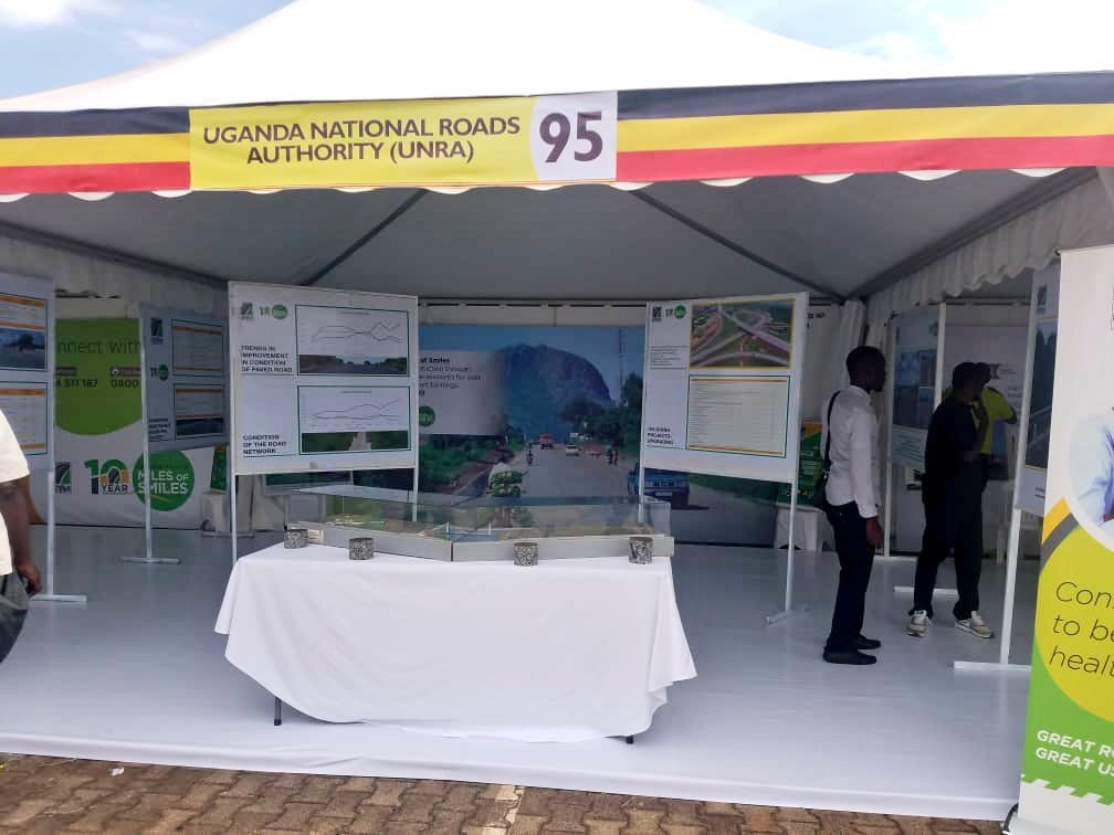 UNRA_UG's tweet photo. Please pass by our stall at the #TPAW2018 at Kololo Independence Grounds. Our team is here to handle all your inquiries. https://t.co/1H6ep7XhYw