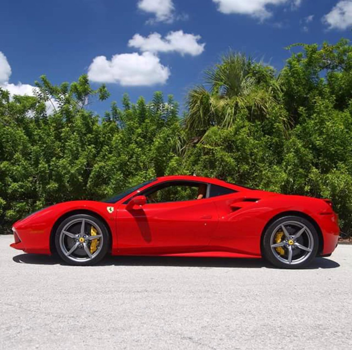 FerrariCFL_'s tweet photo. Enjoying the #Florida 🌞 with this Ferrari 488. https://t.co/lwRSREtcj7