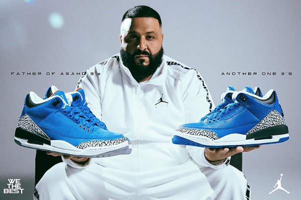 TheSource's tweet photo. It’s Here! DJ Khaled Unveils His Air Jordan 3 “Another One” and “Father Of Asahd” Colorways #djkhaled #airjordan3 #asahd https://t.co/RuHh2SMGea https://t.co/qoANpNWfmM