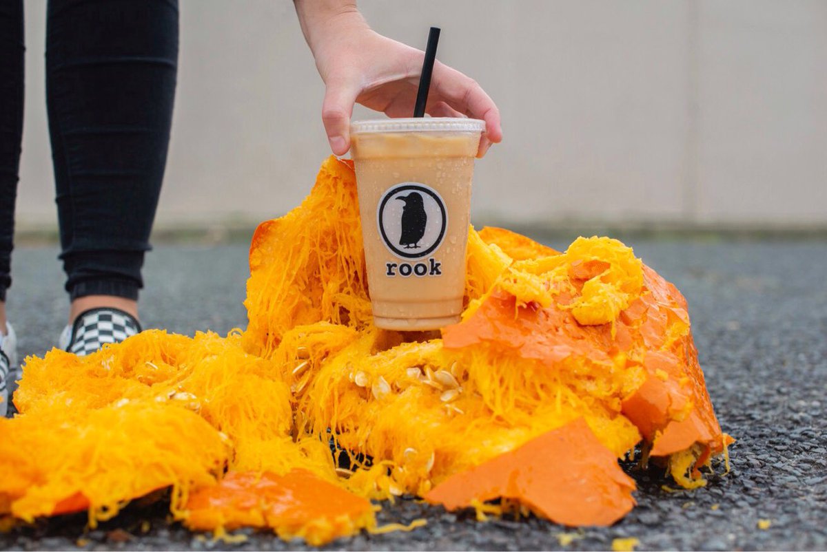 rookcoffee's tweet image. An explosion of your favorite fall flavor 😉 #pumpkinstyle