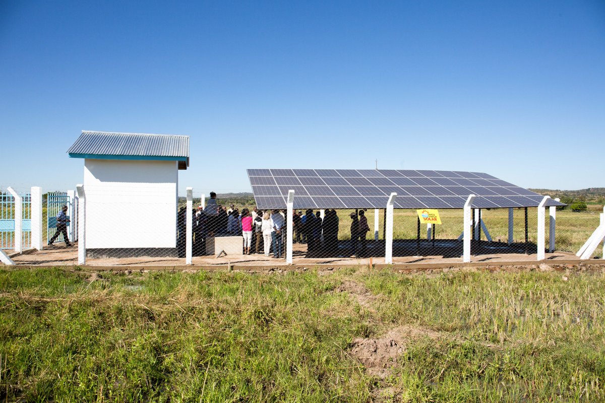In Kakora Village, we have used solar technology to pump water to the dispensary, school and community.

Solar energy is a clean, sustainable and more affordable option than diesel powered boreholes.

This systems provides more than 3000 people with access to clean water. 

#SDG6