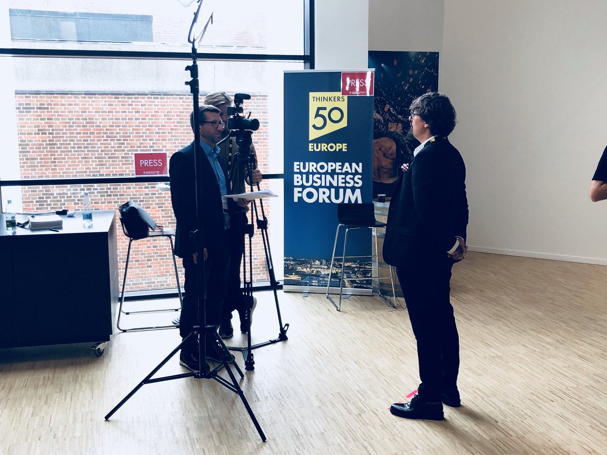 joelasiapacific's tweet image. #T50EBF | Keep an eye out for the post-panel interviews with @IEbusiness professor Andrew McCarthy and #Ecoalf Founder and President @JavierGoyenech2 ... Coming soon to the @thinkers50 web site.

More on the #T50EBF at europe.thinkers50.com