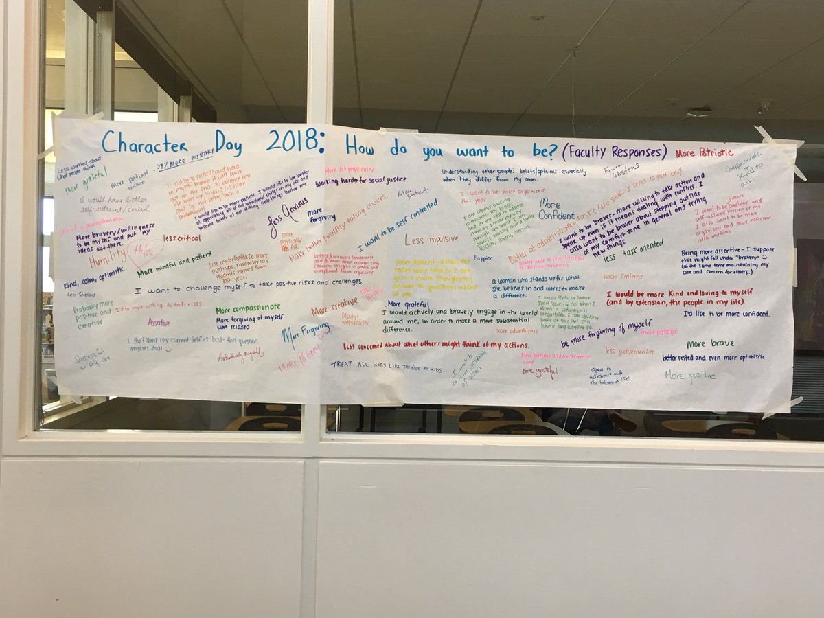 CCHS celebrates Character Day! How do you want to be? #CultivatingCharacter @MJM_CCHS <a href="/CCHSAPMiller/">Brian Miller</a>