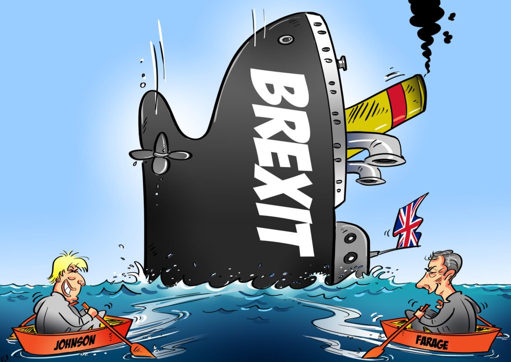 DeludedBrexit's tweet image. Only 2 laughing are on the lifeboats #PeoplesVote #StopBrexit #2EU