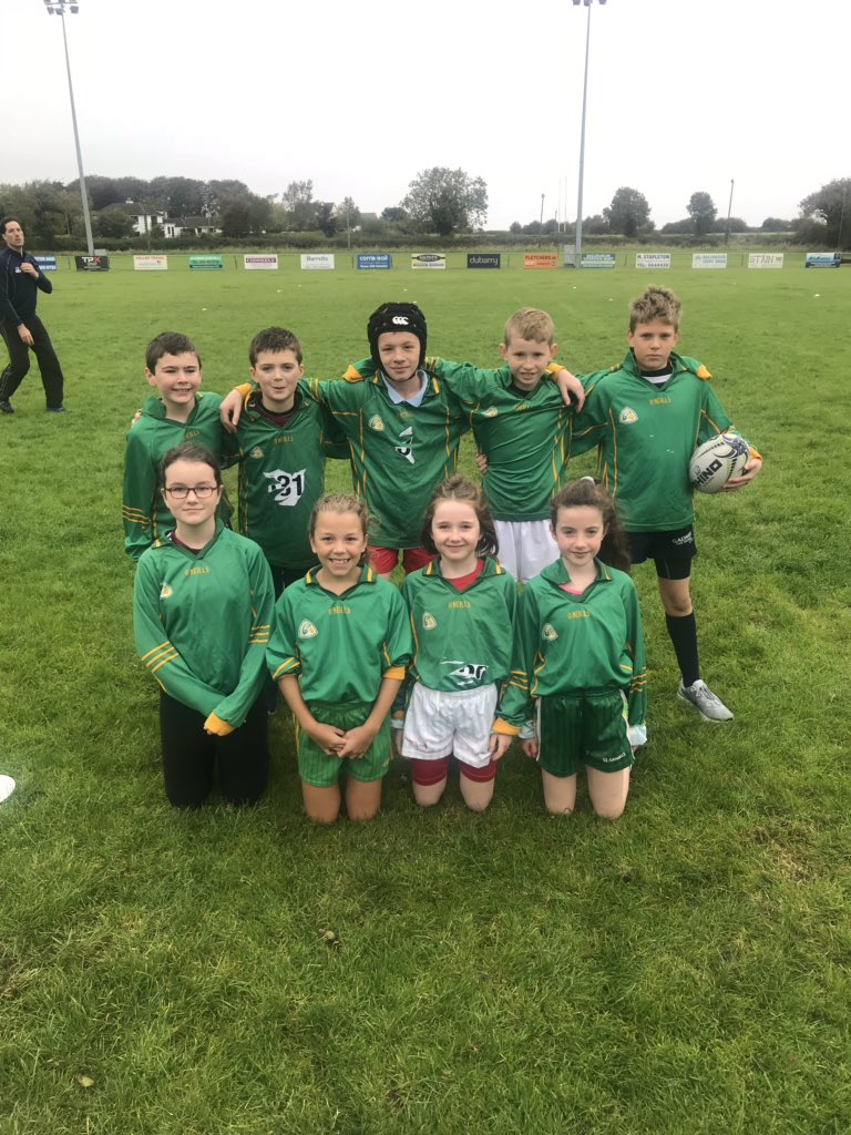 KilconnellNS's tweet photo. A huge thank you to @Ballinasloerfc and @connachtrugby for organising the tag rugby blitz today. Great skills displayed and a fun time had by all https://t.co/so9Gkw6Tj7