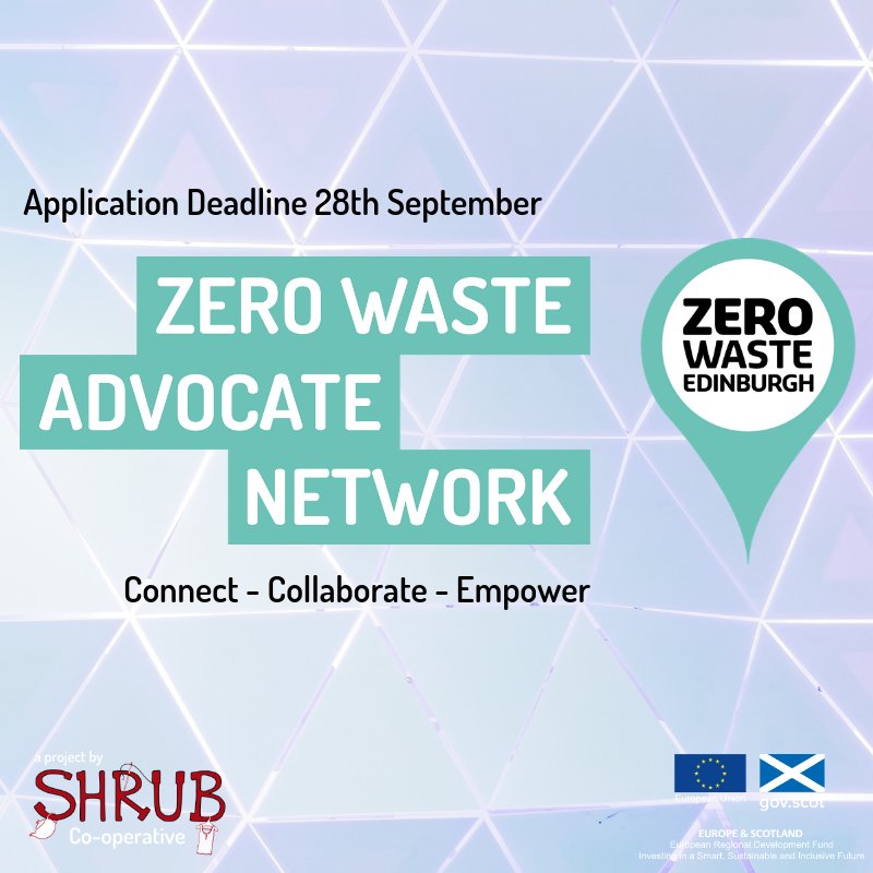 FoodSharingEd's tweet image. DEADLINE APPROACHING! ZWAN offers the opportunity to meet inspiring and like minded people, collaborate on environmental actions, exchange skills and knowledge, and network with Zero Waste experts! All applications welcome! More info: shrubcoop.org/zero-waste-adv…