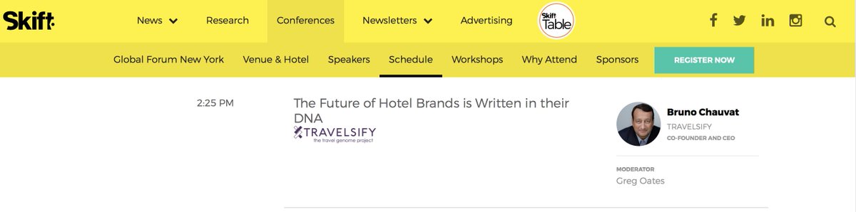 The Future of Hotel Brands is Written in their DNA. See you tomorrow at 2pm at #skiftforum NYC!