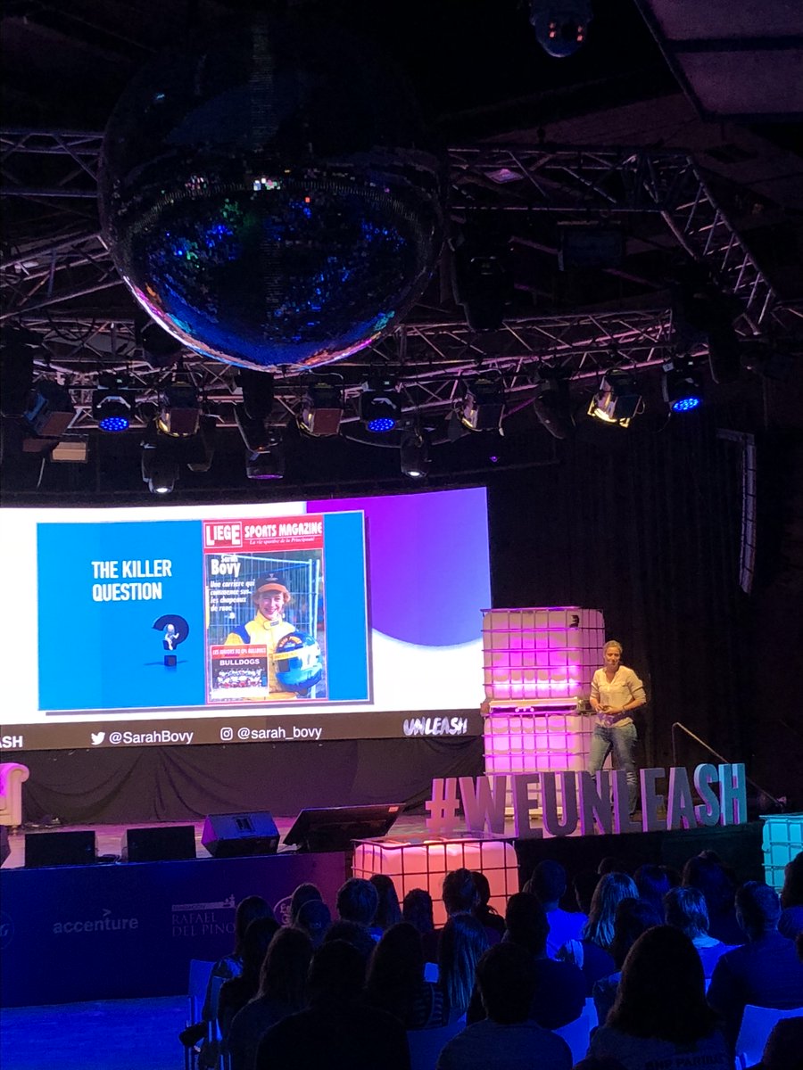 "If you don't take risks, if you don't fail, you may not be living." - <a href="/SarahBovy/">Sarah Bovy</a> #WeUnleash