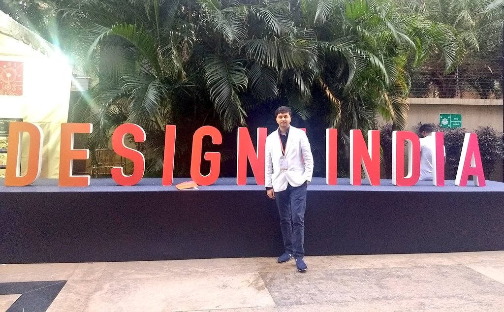 akshay_chillal's tweet photo. Mandatory picture ๐
Nasscom Design4India Summit, JW Marriott Hotel, Bengaluru
#Design4India #TweetForTrees #Embed2018 https://t.co/2eF41761Fu