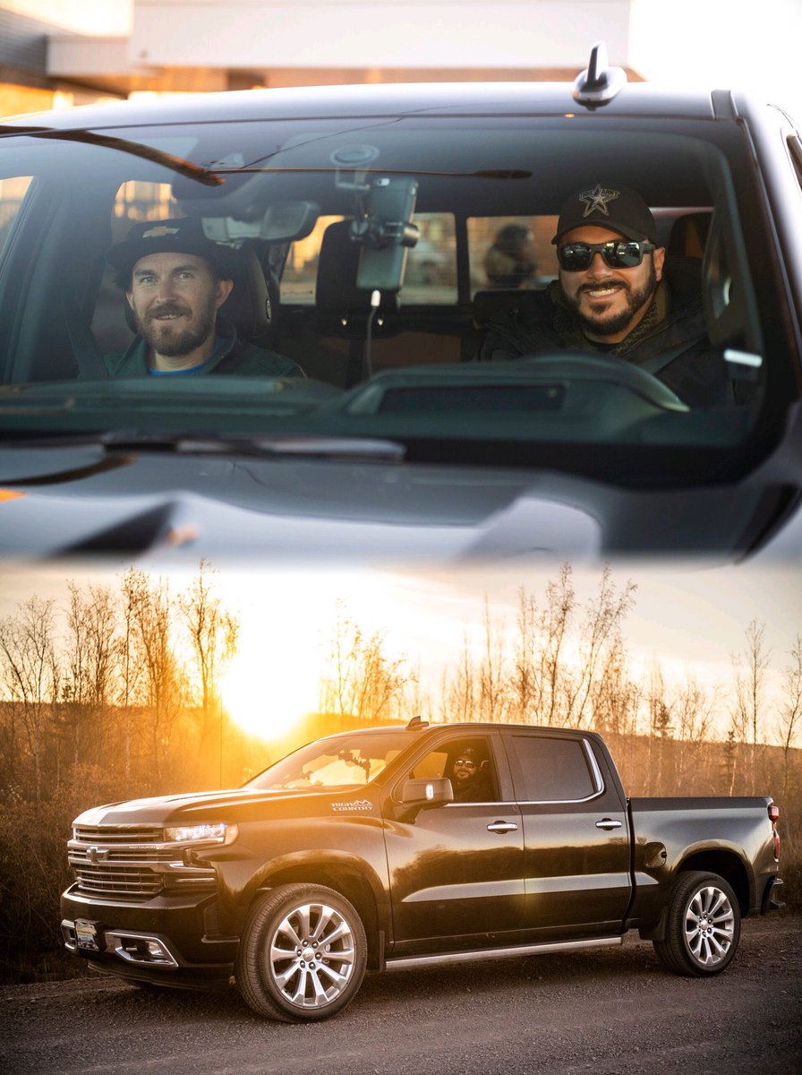Torq_OffRoad's tweet photo. New Series On Vlogs Dropping Soon -  @JulTorq with @canadianwoodworks driving the New Chevrolet Silverado High Country 2019 - in the Northwest Territories of Canada 🇨🇦 Inside the Arctic Circle
- @scarfonephoto @ChevroletCanada 
-
#ChevySilverado #TorqArmy #Arctic #Chevytruck https://t.co/yo5MEK7gV6