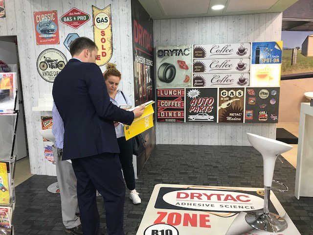 Drytac's tweet image. We're at @CPrint_Madrid this week! Come learn all about our #adhesivescience offerings - you can find us in the Lermont Plastics (Vink Plastics) stand A60!