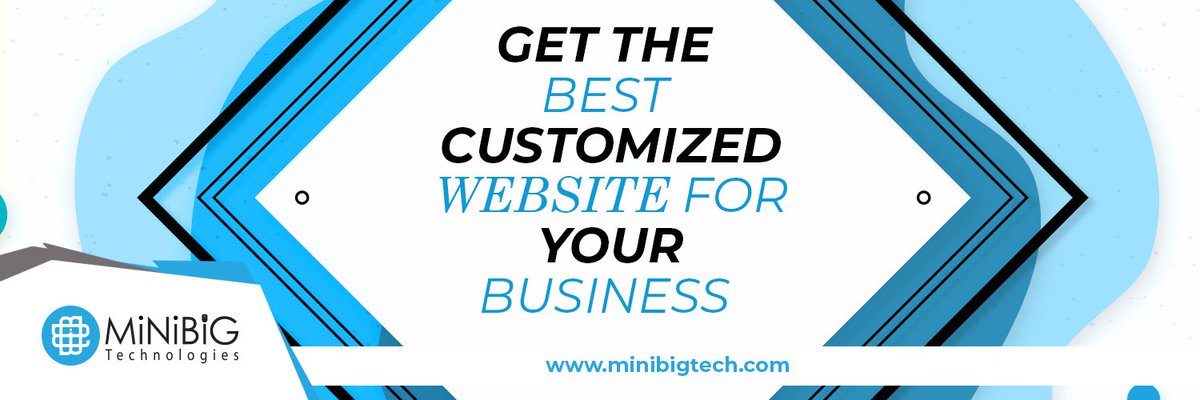 MiniBigTech's tweet image. Minibig Offers you the best, customized website 
#Minibig #Website #CustomizedWebsite