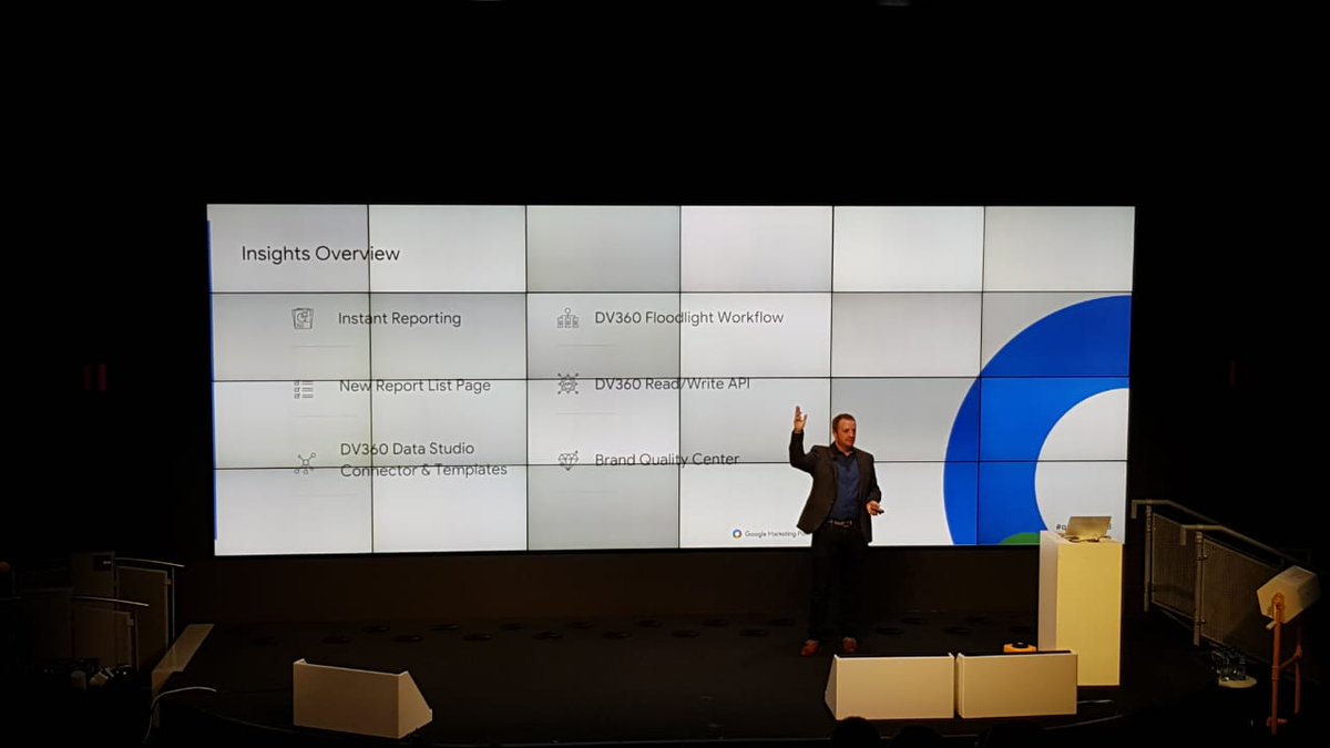 SprtPerformance's tweet photo. Great insights and product roadmap from @GMktgPlatform at #GMPDublin18 https://t.co/TPTWmD0Dha