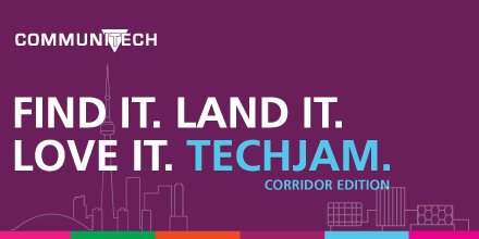 Communitech's tweet photo. Our next Tech Jam is just one week away! Learn about 600+ jobs from over 40 companies on Oct. 3 from 5:30 to 8pm at the Mississauga Convention Centre. Register for free here - https://t.co/ajgTCsopoi https://t.co/NMzcRWZdMd