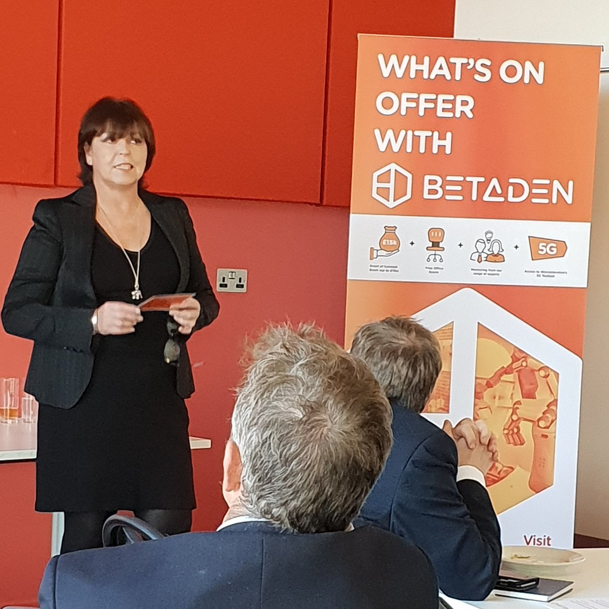 CyberGoGiver's tweet image. Stakeholder lunch @BetaDenUK - so excited to support this both personally and as @TitaniaLtd
#TechAccelerator #infosec