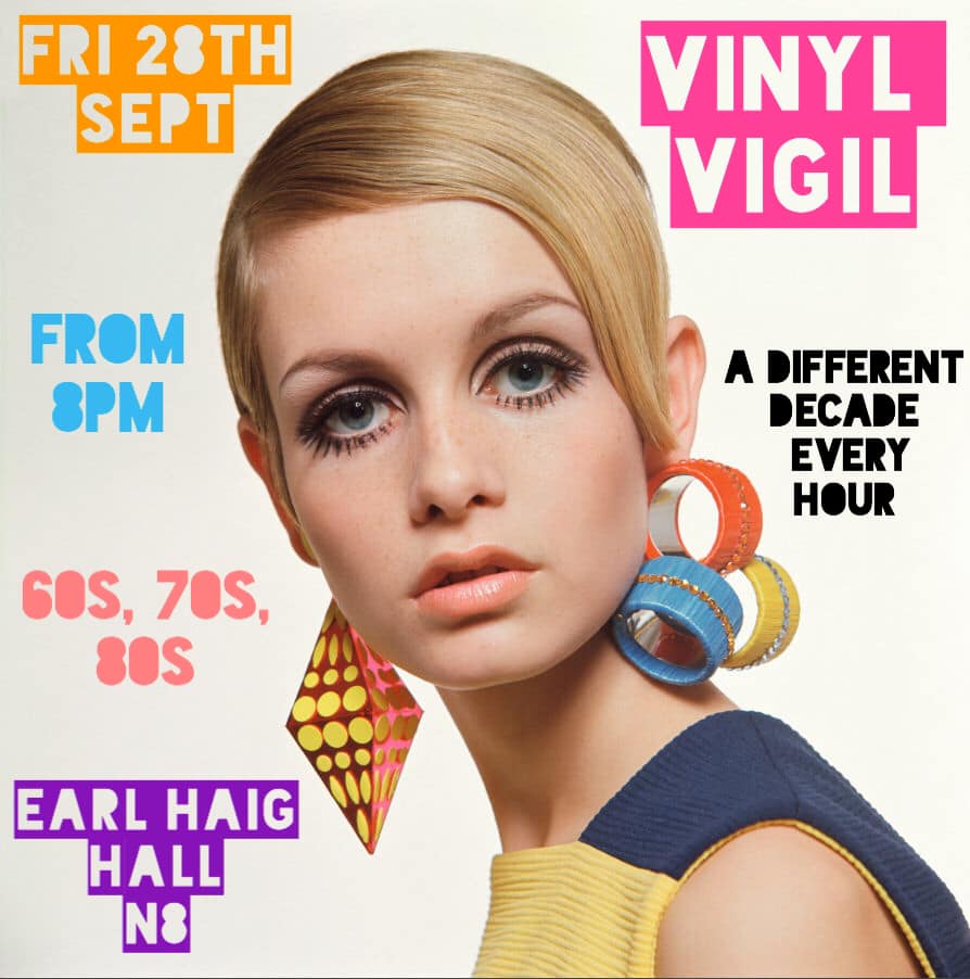 Big week...1st off <a href="/VinylVigil/">Vinyl Vigil</a> this Friday at <a href="/EarlHaigHall/">Earl Haig Hall</a> with <a href="/ErinBoylanAllen/">Erin Boylan Allen</a> we can't wait! #vinylvigil #crouchend #vinylnight #60s #70s #80s