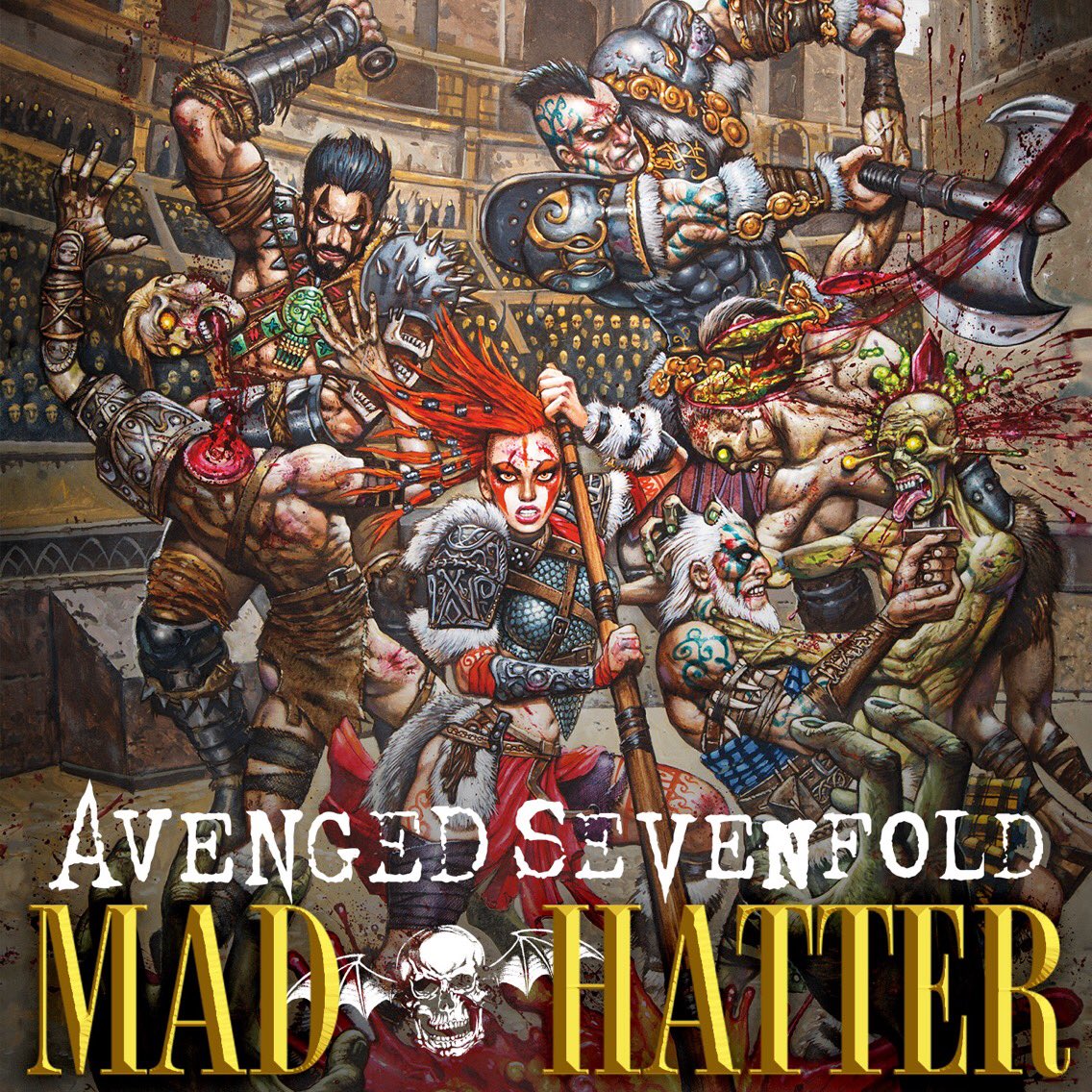 TheOfficialA7X's tweet photo. We saw some complaints about the "Mad Hatter" mix and after hearing it online and on the radio we totally agree with you! A new version is now available on all platforms. If you purchased digital files, you will need to re-download. We hope you enjoy. https://t.co/Cs9QbHO8Ub https://t.co/vsFa6GunTP