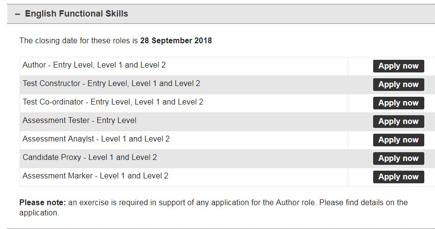 OCR_English's tweet photo. Interested in being involved in English question paper production? We're currently recruiting for roles for the new #FunctionalSkills qualifications (closing date Friday!) https://t.co/QlibXxH1Mv https://t.co/4FrT81CTDU