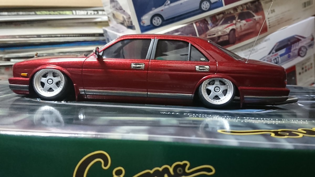 アオシマy32シーマ完成！ 後期型出してくださいアオシマさん！笑